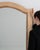 Antique White 19th Century France Antique White Wood Mirror For Sale - Image 8 of 8