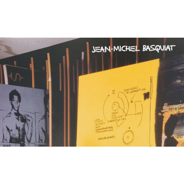 At Great Sones Street's Studio Poster after Jean-Michel Basquiat For Sale - Image 6 of 8