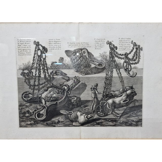 Giovanni Battista Piranesi, Still Lifes, 1800s, Original Engravings, Set of 2 For Sale - Image 14 of 18