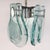 Chrome Italian Designer Chandelier For Sale - Image 8 of 12