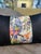 Textile Handmade Black Velvet Lumbar Cushion Cover For Sale - Image 7 of 12