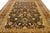 Textile Modern Peshawar Handmade Navy Blue Rug With Allover Design For Sale - Image 7 of 9