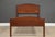 A solid cherry twin size bed in excellent condition. Clearance under the side rails is 11.75”. Footboard 24.25” high....