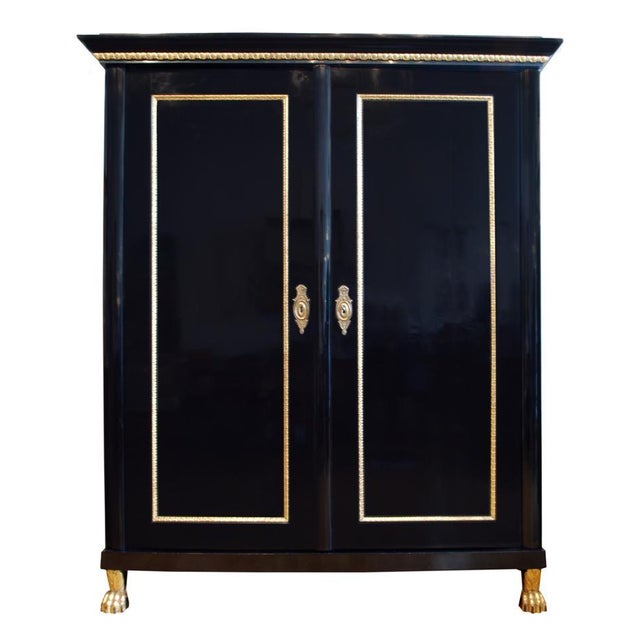 Antique Empire Cabinet, 1800s For Sale - Image 9 of 9