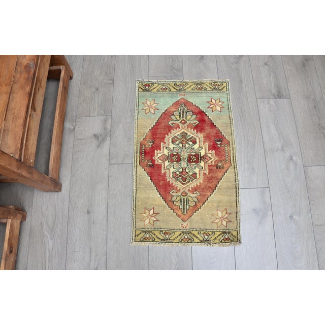 1960s Turkish Handmade Bohemian Rug For Sale - Image 6 of 6