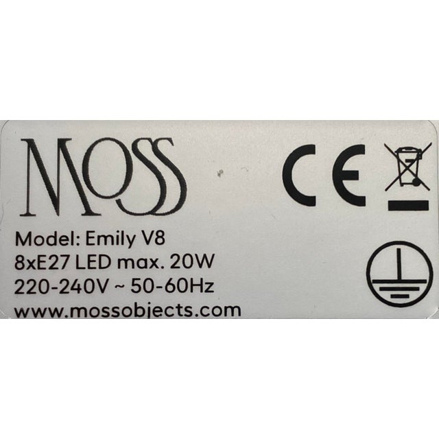 Emily V8 Oxid Group Hanging Lamp by Daniel Becker For Sale - Image 4 of 5