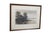 Victorian Antique Benjamin Lander Signed Waterfront House Figure in Boat Etching 21" For Sale - Image 3 of 12