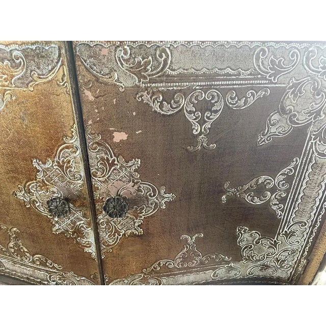 Small Florentine Dresser with Gold Details For Sale - Image 6 of 10
