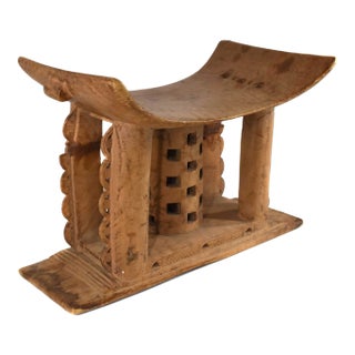 Late 20th Century African Stool For Sale