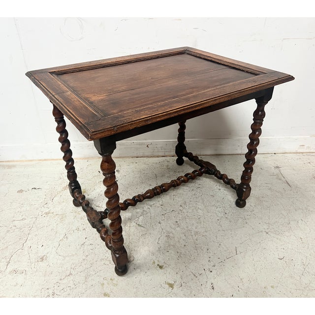19th Century Walnut Writing Desk For Sale - Image 11 of 12