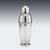 Vintage Art Deco Silver Plated Shaker by Asprey of London, 1930 For Sale - Image 3 of 17