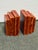 Design Plus Gallery presents a Pair of Marble Bookends from Gump’s San Francisco. A pair carved as three stacked volumes...