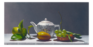 Maxmilian Ciccone, Colazione del mattino, Still Life, Oil on Canvas, 2009