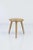 Brown Pine Stool by Norwegian Housewife, 1950s For Sale - Image 8 of 9