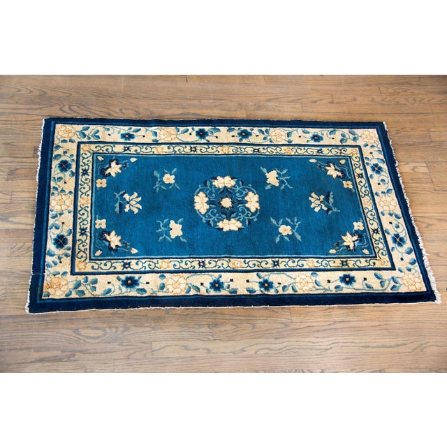 Early 20th Century Chinese Peking Rug For Sale - Image 4 of 14