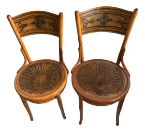Nr. 204 Chairs by J. J. Kohn for Michael Thonet, 1907, Set of 2