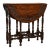 19th Century Carved Oak Gate-Leg From England For Sale
