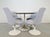 Vintage Tulip Dining Chairs and Table in the style of Eero Saarinen, 1970s, Set of 5 For Sale - Image 15 of 17