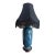 Monumental Blue Vintage Stone Vase Lamp (Shade Not Included) For Sale
