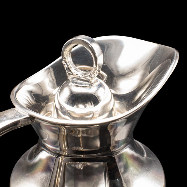 Metal Vintage Polo Club Vacuum Flask, English, Leather, Cooling Jug, Warming Pitcher For Sale - Image 7 of 12