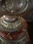 19th Century French Patinated Bronze Spelter and Rouge Griotte Marble Candelabras Garnitures Pair For Sale - Image 10 of 12