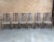 Set of 6 walnut Queen Anne style Dining Chairs , made in Italy, pegged construction, set consist of 2 arm chairs and 4...