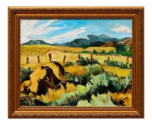 Nancy Coe Mt. Rose Landscape by Nancy Patricia Coe Circa 1968