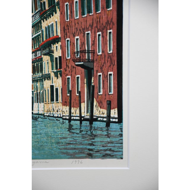 Mototsugu Sugiyama, Venice Part II, 1996, Woodblock Print For Sale - Image 13 of 15