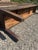 Brown Antique Wood Bench For Sale - Image 8 of 14