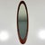 Mid-Century Modern Vintage Bended Wooden Wall Mirror by Mobili Polli, Italy, 1950s For Sale - Image 3 of 13