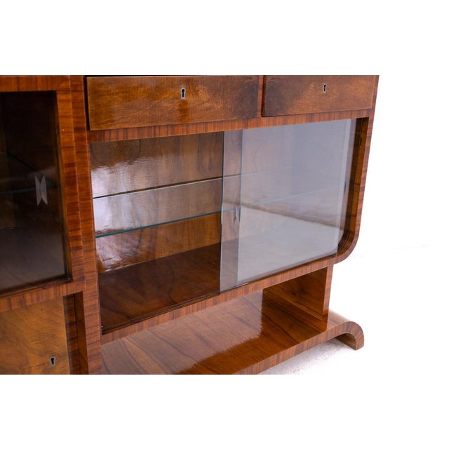 Art Deco Display Cabinet, Poland, 1930s For Sale - Image 13 of 15