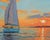 Impressionist Original Oil Painting of Sailing For Sale - Image 3 of 5