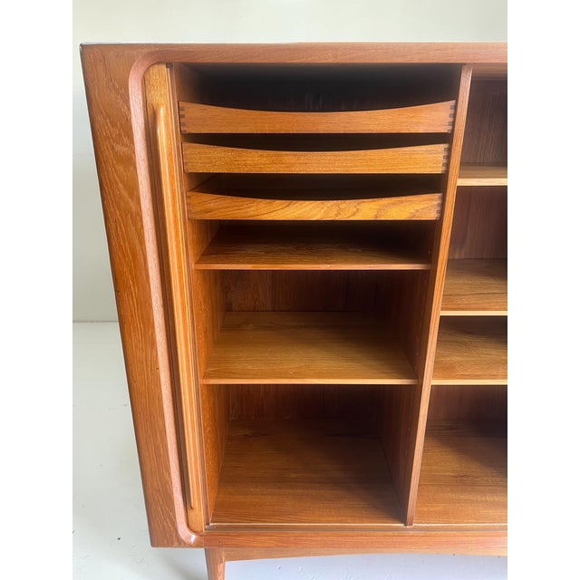 Vintage Danish Teak Highboard from Bernhard Pedersen & Søn, 1960s For Sale - Image 14 of 18