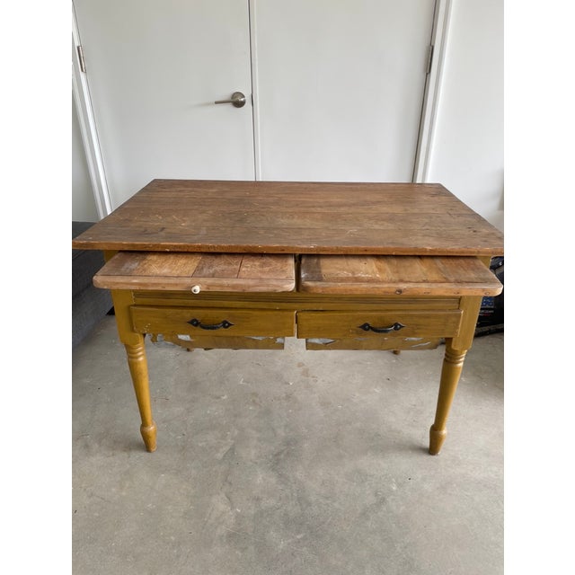 Mid 19th Century Antique Possum Belly Bakers Table Chairish