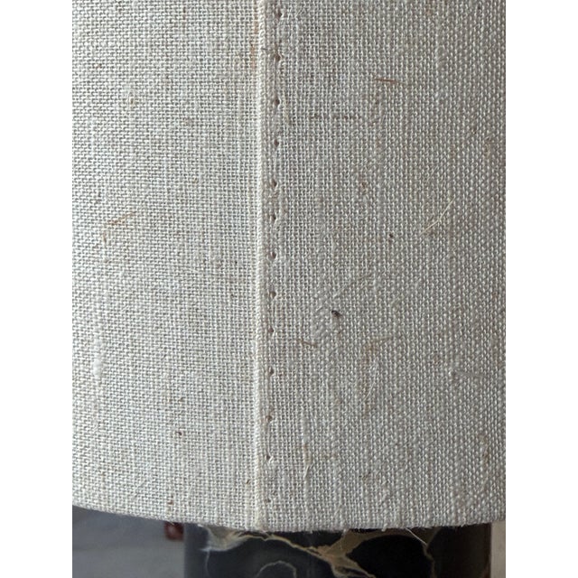 Robert Sonneman Cylindrical Marble Lamp For Sale - Image 13 of 17