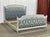 Louis XVI Bed in Beech For Sale - Image 6 of 12