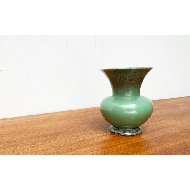 Art Deco German Ceramic Vase from Jasba, 1940s For Sale - Image 15 of 16