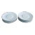 1990s Mikaela Dorfel Mono Germany Gemiini Porcelain Salad/Luncheon Plates - Set of 6 For Sale