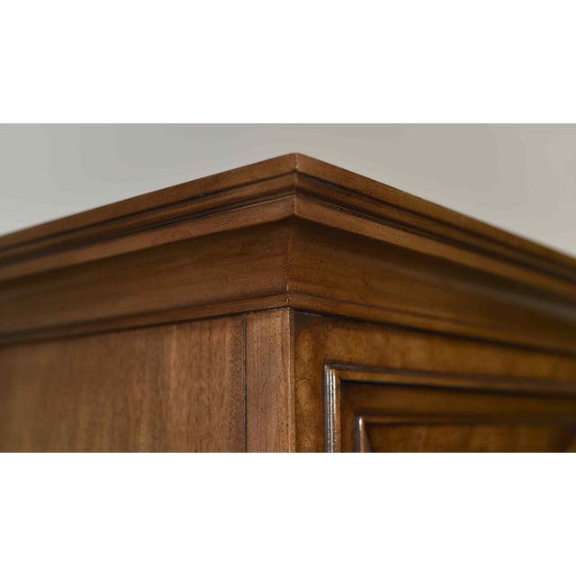 Mid Century French Provincial-Style Highboy Dresser by Hellam Furniture Company Pennsylvania For Sale - Image 9 of 13