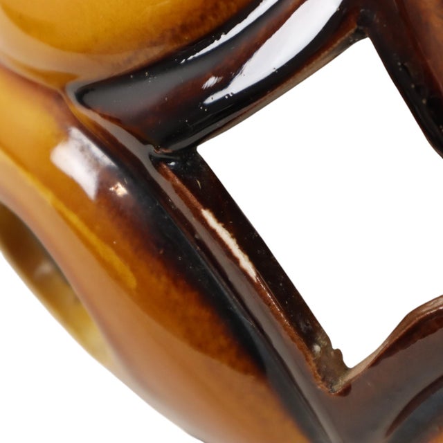 Vintage West German Pottery Lamp Base, 1960s For Sale - Image 13 of 18