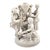 White French Biscuit Porcelain Centrepiece Group with Floral Garlands, 1800s For Sale - Image 8 of 12