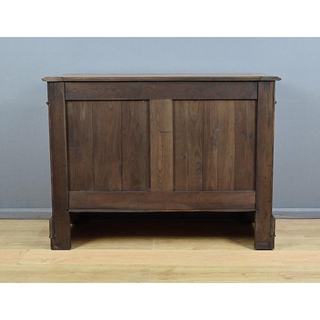 Louis-Philippe Style Walnut Chest of Drawers, 1900s For Sale - Image 16 of 18