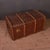 Banded Cabin Trunk, 1890s For Sale - Image 3 of 8