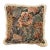 1990s Floral Tapestry Double Sided Pillow With Fringes For Sale