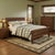 Brown Mission Quarter Sawn Oak Slat Bed - Walnut For Sale - Image 8 of 8