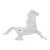 Hand Blown Murano Horse Sculpture For Sale