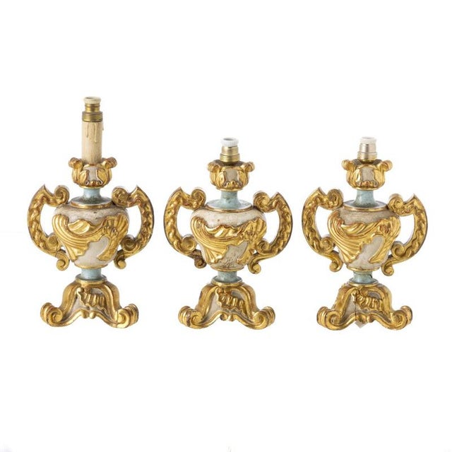 D. Jose Style Palm Tree Bases, 18th Century, Set of 3 For Sale - Image 6 of 6