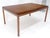 Brown Danish Mid Century Modern Rectangle Walnut Dining Table w 2x18" Leaves MINT For Sale - Image 8 of 18
