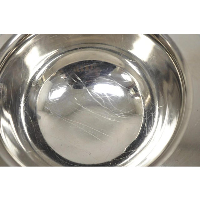 Mid 20th Century Vintage Wma Rogers Regency Silver Plate Shrimp Cocktail Serving Dish Platter For Sale - Image 5 of 9