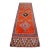 1960s Vintage Hand Knotted Primitive Turkish Runner For Sale